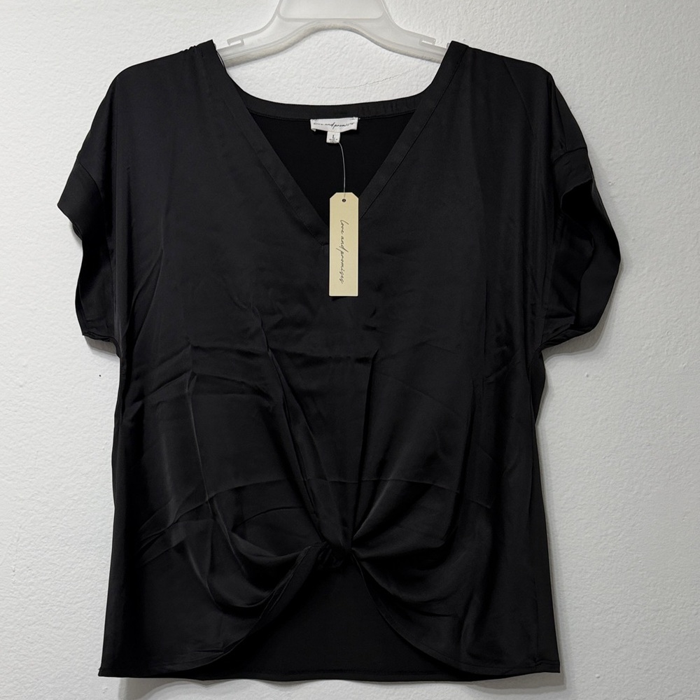 Elegant‎ Black Women's Top